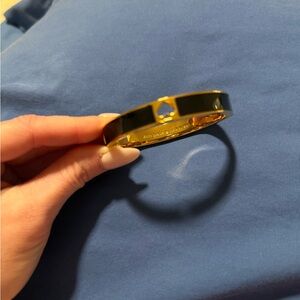 Kate Spade Black and Gold Bracelet